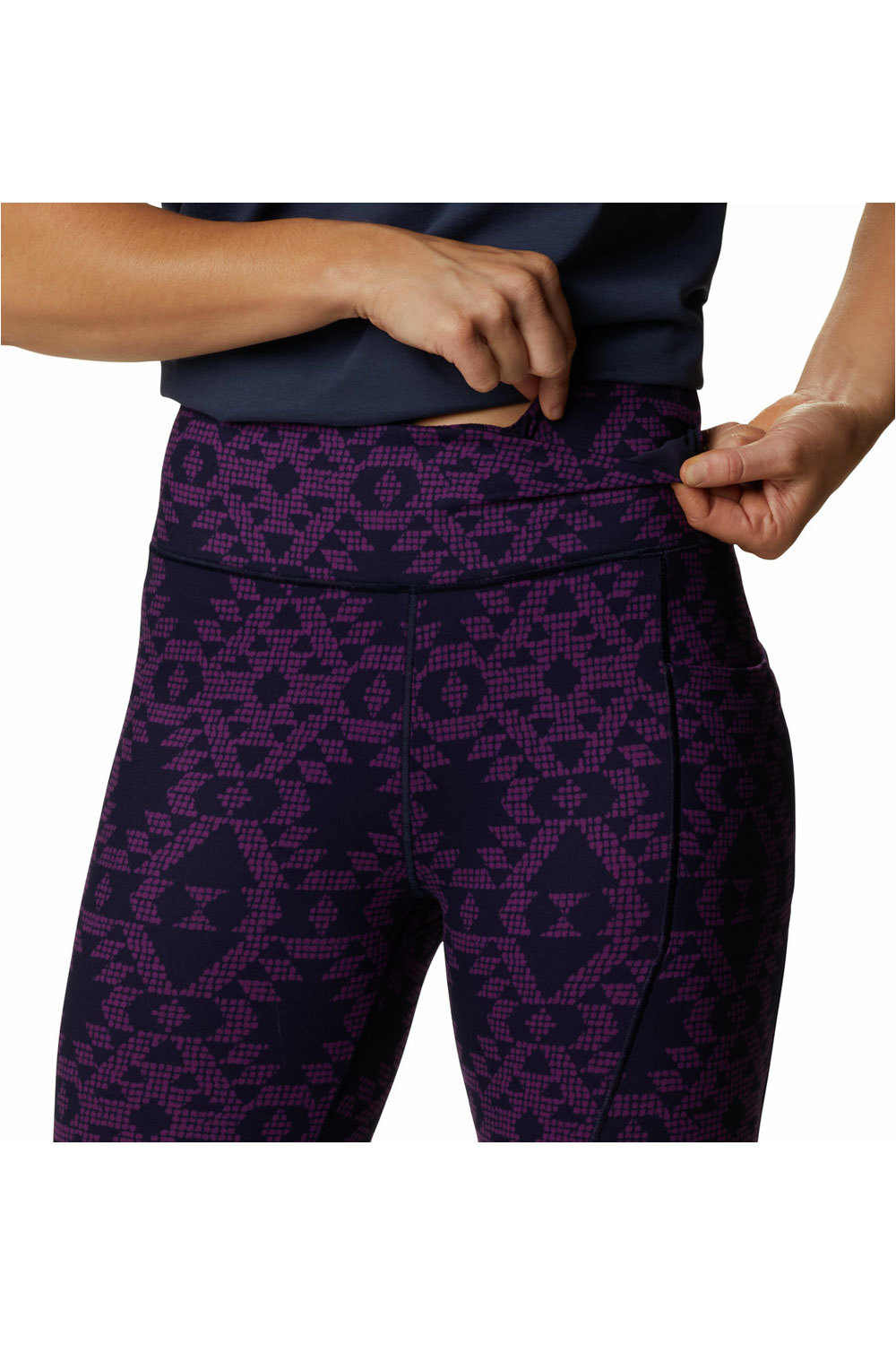 Columbia malla larga mujer Columbia Weekend Adventure 7/8 Legging vista trasera Columbia malla larga mujer Columbia Weekend Adventure 7/8 Legging vista trasera