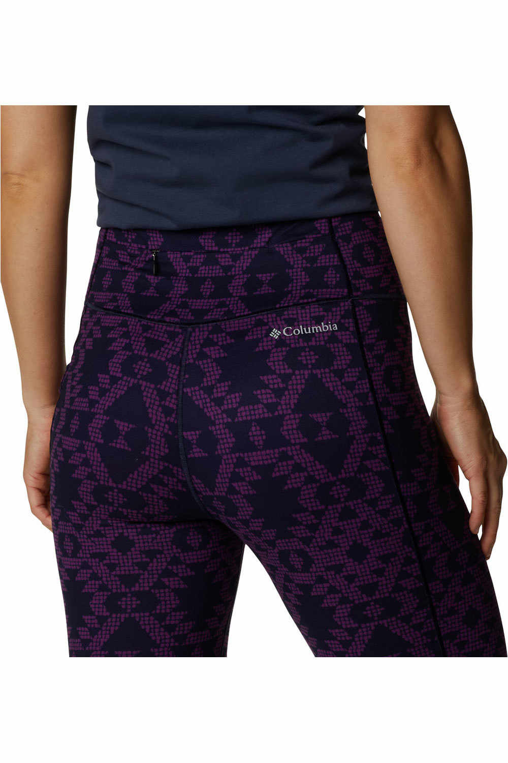 Columbia malla larga mujer Columbia Weekend Adventure 7/8 Legging vista detalle Columbia malla larga mujer Columbia Weekend Adventure 7/8 Legging vista detalle