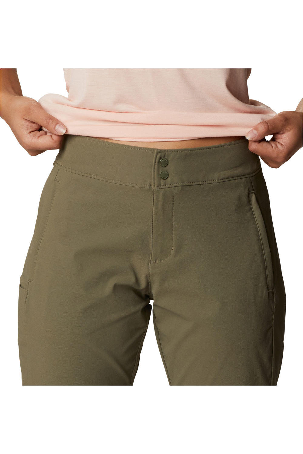 Columbia pantalón montaña mujer Columbia Firwood Core Pant vista trasera Columbia pantalón montaña mujer Columbia Firwood Core Pant vista trasera