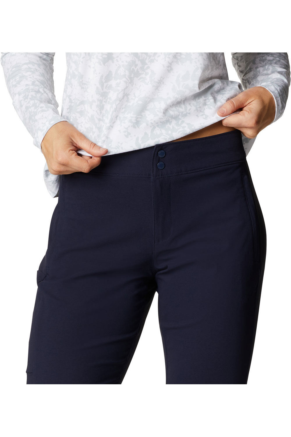 Columbia pantalón montaña mujer Columbia Firwood Core Pant vista trasera Columbia pantalón montaña mujer Columbia Firwood Core Pant vista trasera