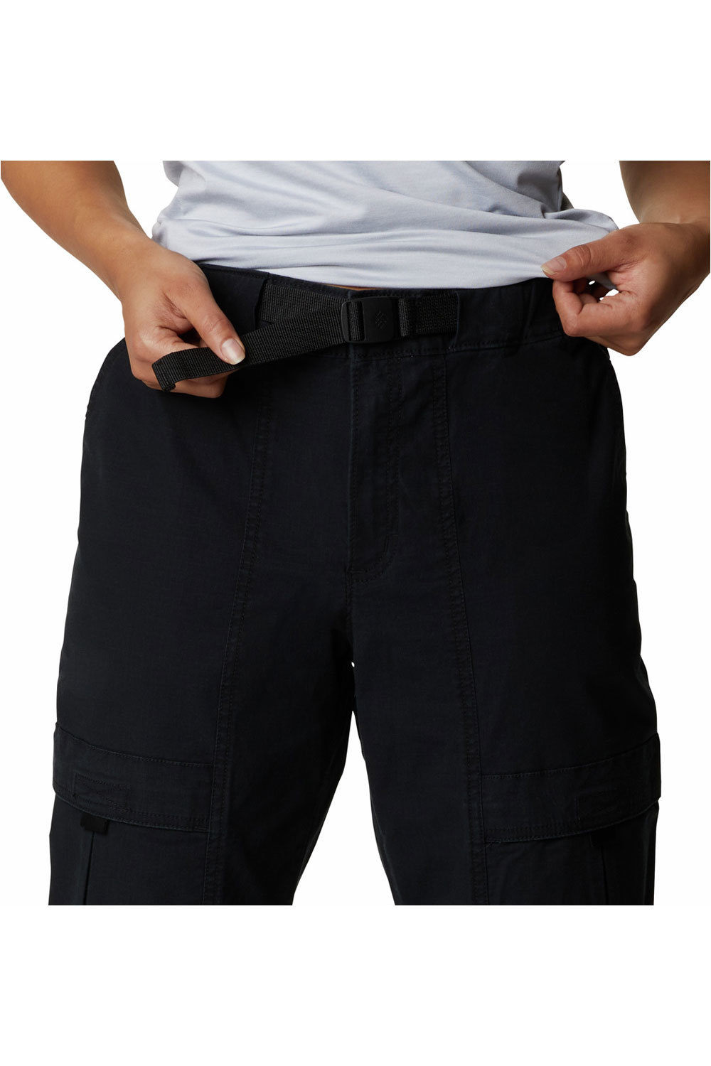 Columbia pantalón montaña mujer Columbia Wallowa Cargo Pant vista trasera Columbia pantalón montaña mujer Columbia Wallowa Cargo Pant vista trasera