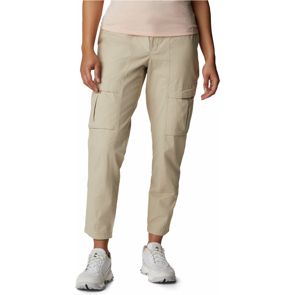 Columbia pantalón montaña mujer Columbia Wallowa Cargo Pant vista frontal Columbia pantalón montaña mujer Columbia Wallowa Cargo Pant vista frontal