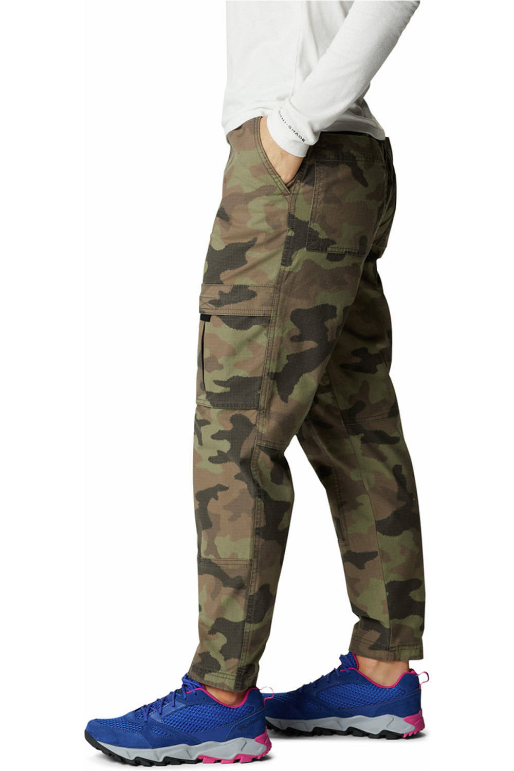 Columbia pantalón montaña mujer Columbia Wallowa Cargo Pant vista frontal Columbia pantalón montaña mujer Columbia Wallowa Cargo Pant vista frontal