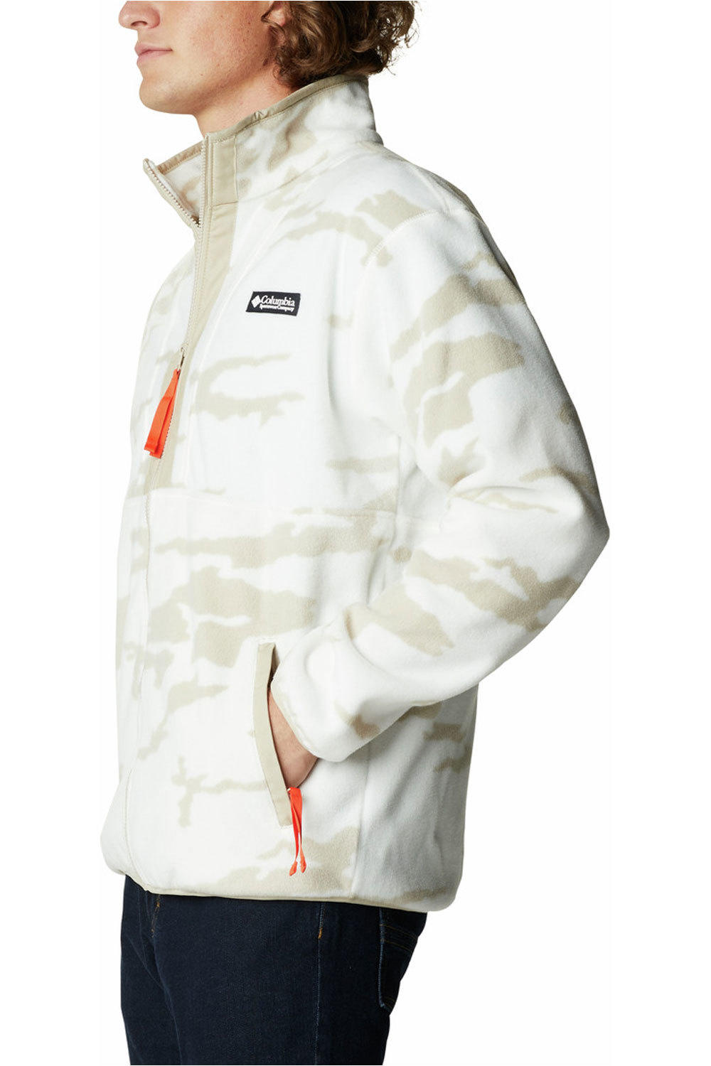 Columbia forro polar hombre Columbia Field ROC Backbowl Fleece Full Zip vista detalle Columbia forro polar hombre Columbia Field ROC Backbowl Fleece Full Zip vista detalle