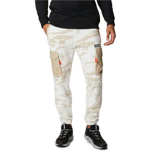 COLUMBIA FIELD ROC BACKBOWL FLEECE PANT blanco