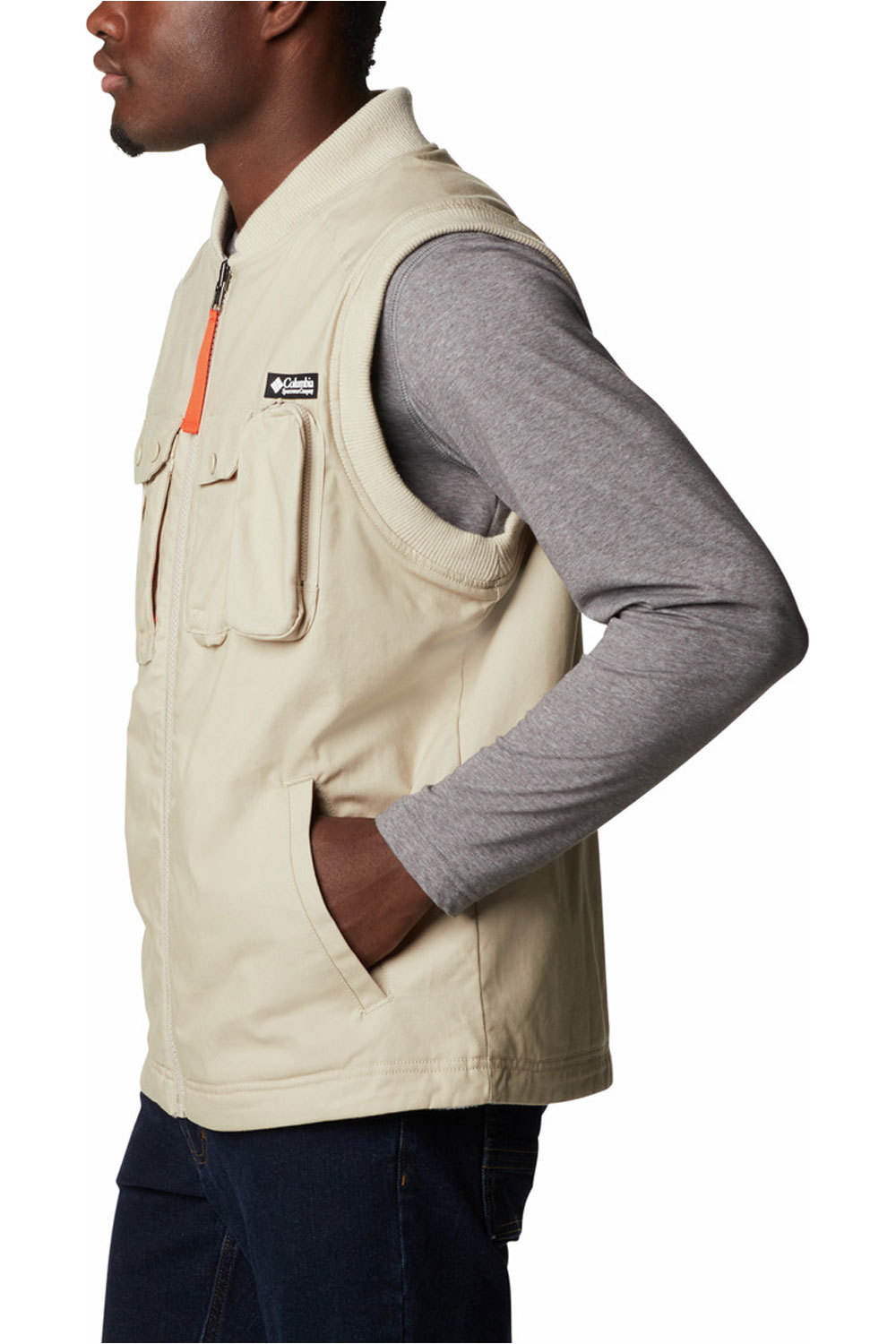 Columbia chaleco outdoor hombre Columbia Field ROC Reversible Vest vista detalle Columbia chaleco outdoor hombre Columbia Field ROC Reversible Vest vista detalle