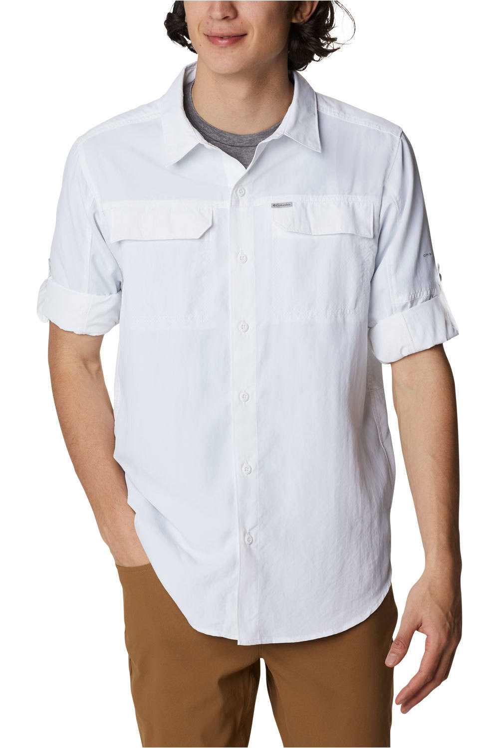Columbia camisa montaña manga larga hombre Columbia Silver Ridge EU 2.0 Long Sleeve vista frontal Columbia camisa montaña manga larga hombre Columbia Silver Ridge EU 2.0 Long Sleeve vista frontal