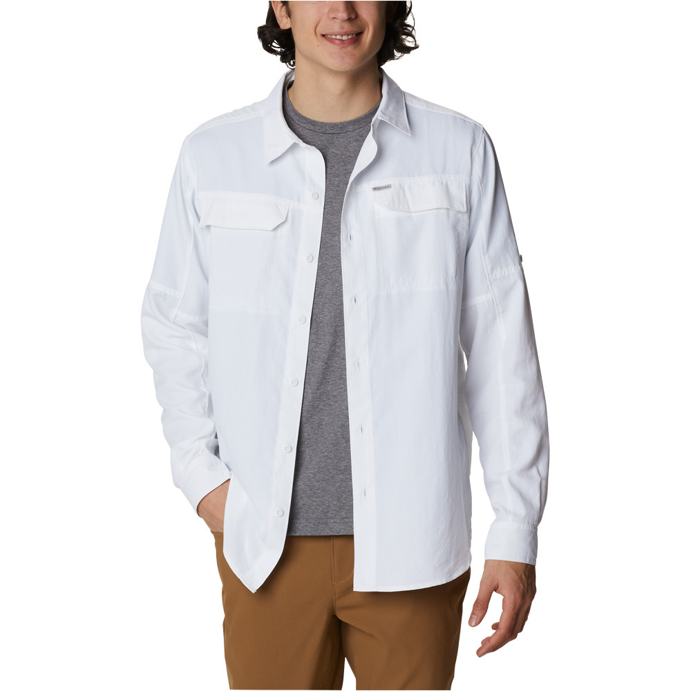 Columbia camisa montaña manga larga hombre Columbia Silver Ridge EU 2.0 Long Sleeve vista detalle Columbia camisa montaña manga larga hombre Columbia Silver Ridge EU 2.0 Long Sleeve vista detalle