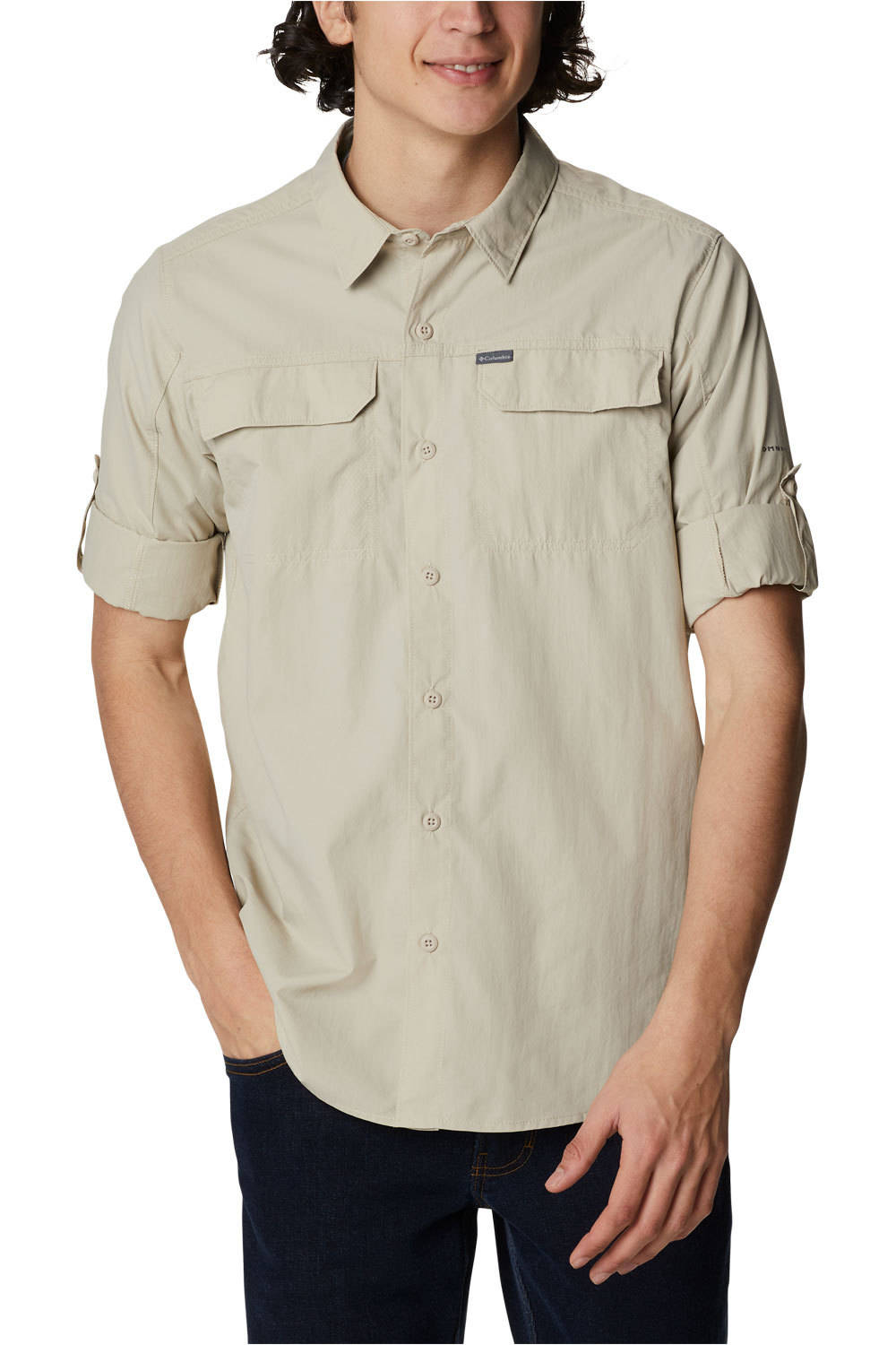 Columbia camisa montaña manga larga hombre Columbia Silver Ridge EU 2.0 Long Sleeve vista frontal Columbia camisa montaña manga larga hombre Columbia Silver Ridge EU 2.0 Long Sleeve vista frontal
