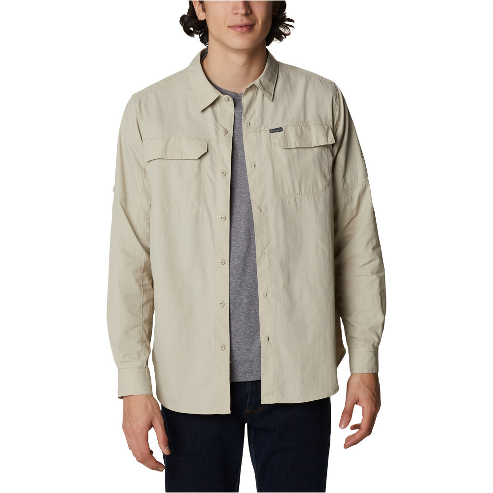 Columbia camisa montaña manga larga hombre Columbia Silver Ridge EU 2.0 Long Sleeve vista detalle Columbia camisa montaña manga larga hombre Columbia Silver Ridge EU 2.0 Long Sleeve vista detalle