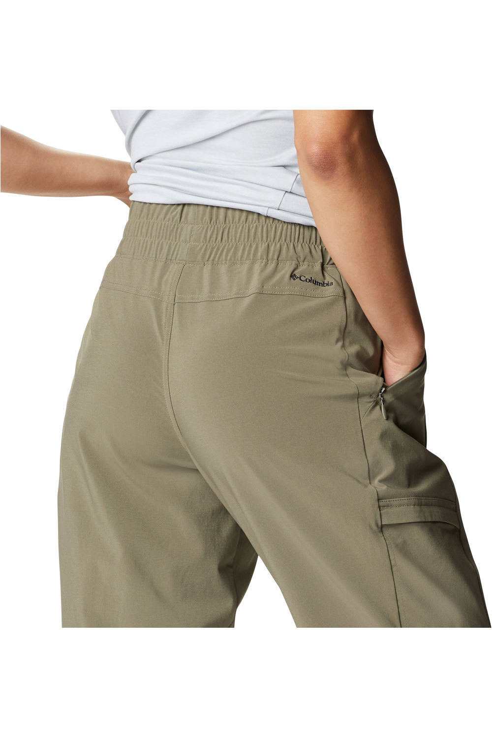 Columbia pantalón montaña mujer Columbia Pleasant Creek EU Jogger VE vista trasera Columbia pantalón montaña mujer Columbia Pleasant Creek EU Jogger VE vista trasera