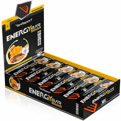 INFISPORT CAJA ENERGY BAR  40 GR 24 BARRITAS