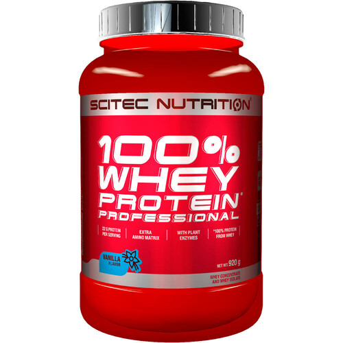 SCITEC NUTRITION 100% WHEY PROTEIN PROF 920G VAINILLA