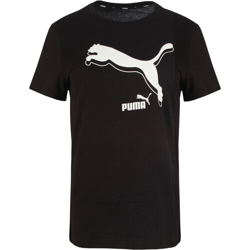 PUMA PUMA POWER LOGO TEE PUMA negro