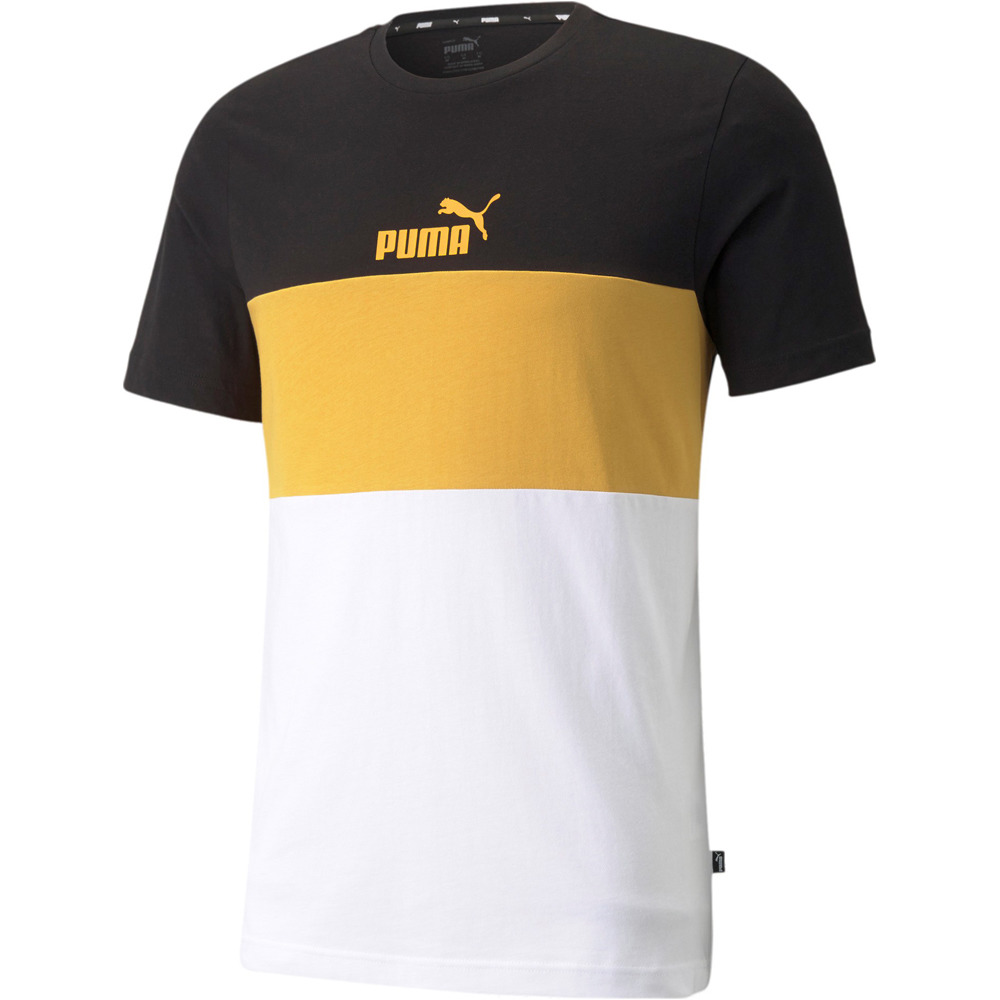 Puma camiseta manga corta hombre Puma ESS+ Colorblock Tee Puma vista detalle Puma camiseta manga corta hombre Puma ESS+ Colorblock Tee Puma vista detalle