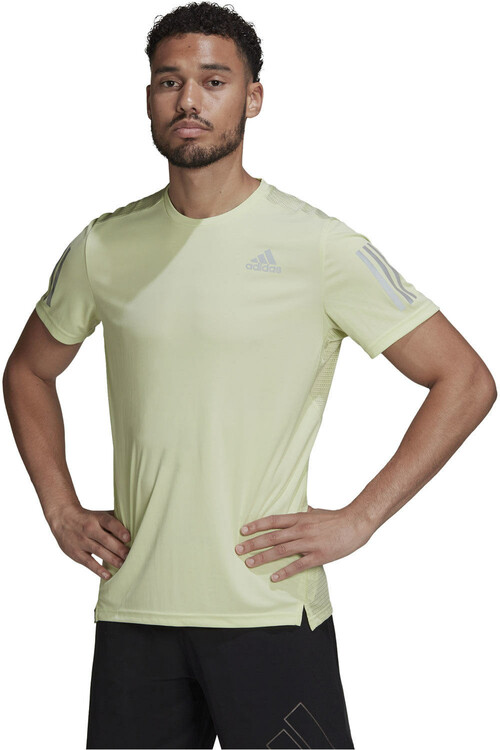 ADIDAS OWN THE RUN TEE amarillo