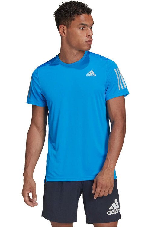 ADIDAS OWN THE RUN TEE azul
