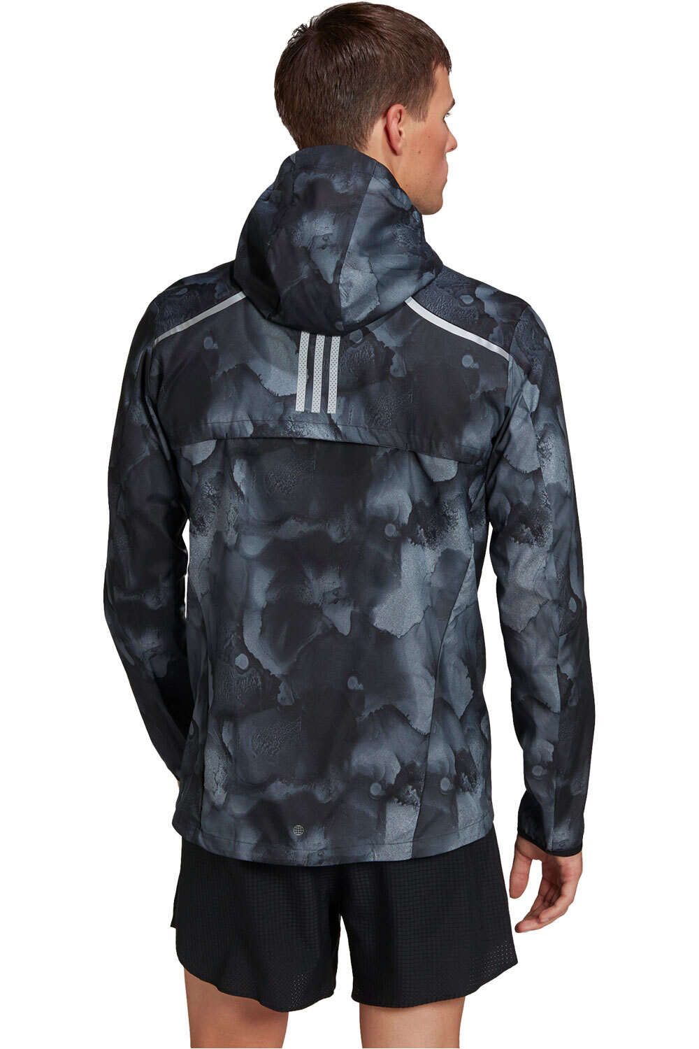 adidas CHAQUETA RUNNING HOMBRE Adidas MARATHON JKT vista trasera adidas CHAQUETA RUNNING HOMBRE Adidas MARATHON JKT vista trasera