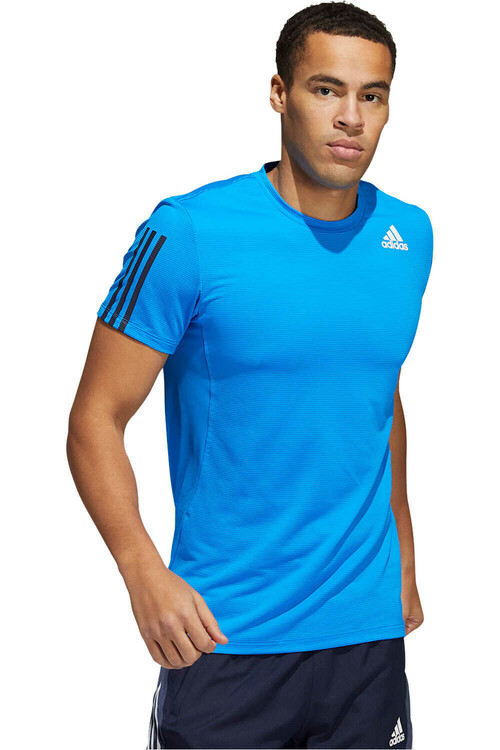 ADIDAS AERO3S TEE PB azul