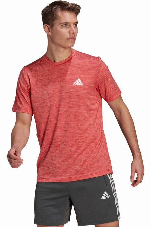 ADIDAS M HT EL TEE rojo