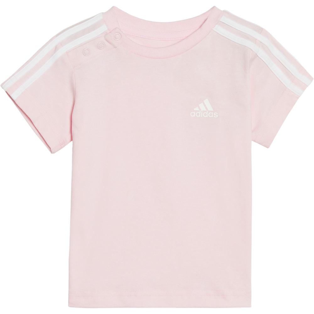 adidas conjunto bebé I 3S SPORT SET vista trasera adidas conjunto bebé I 3S SPORT SET vista trasera