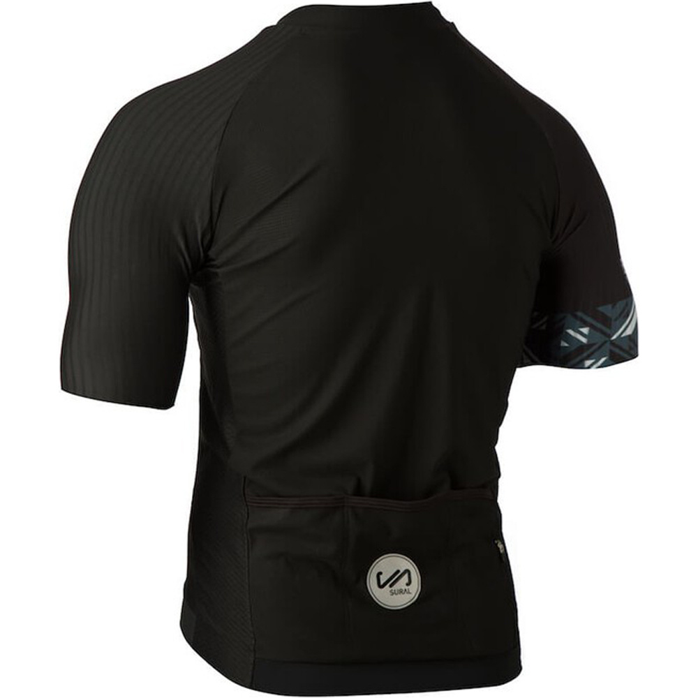 Sural maillot manga corta hombre Sural JERSEY CYCLING WINDSEALER DELUXE vista trasera Sural maillot manga corta hombre Sural JERSEY CYCLING WINDSEALER DELUXE vista trasera