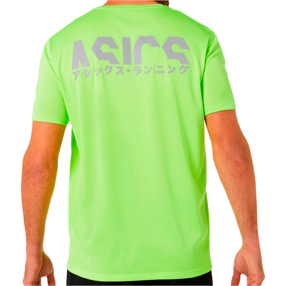 Asics camiseta técnica manga corta hombre Asics KATAKANA SS TOP vista detalle Asics camiseta técnica manga corta hombre Asics KATAKANA SS TOP vista detalle