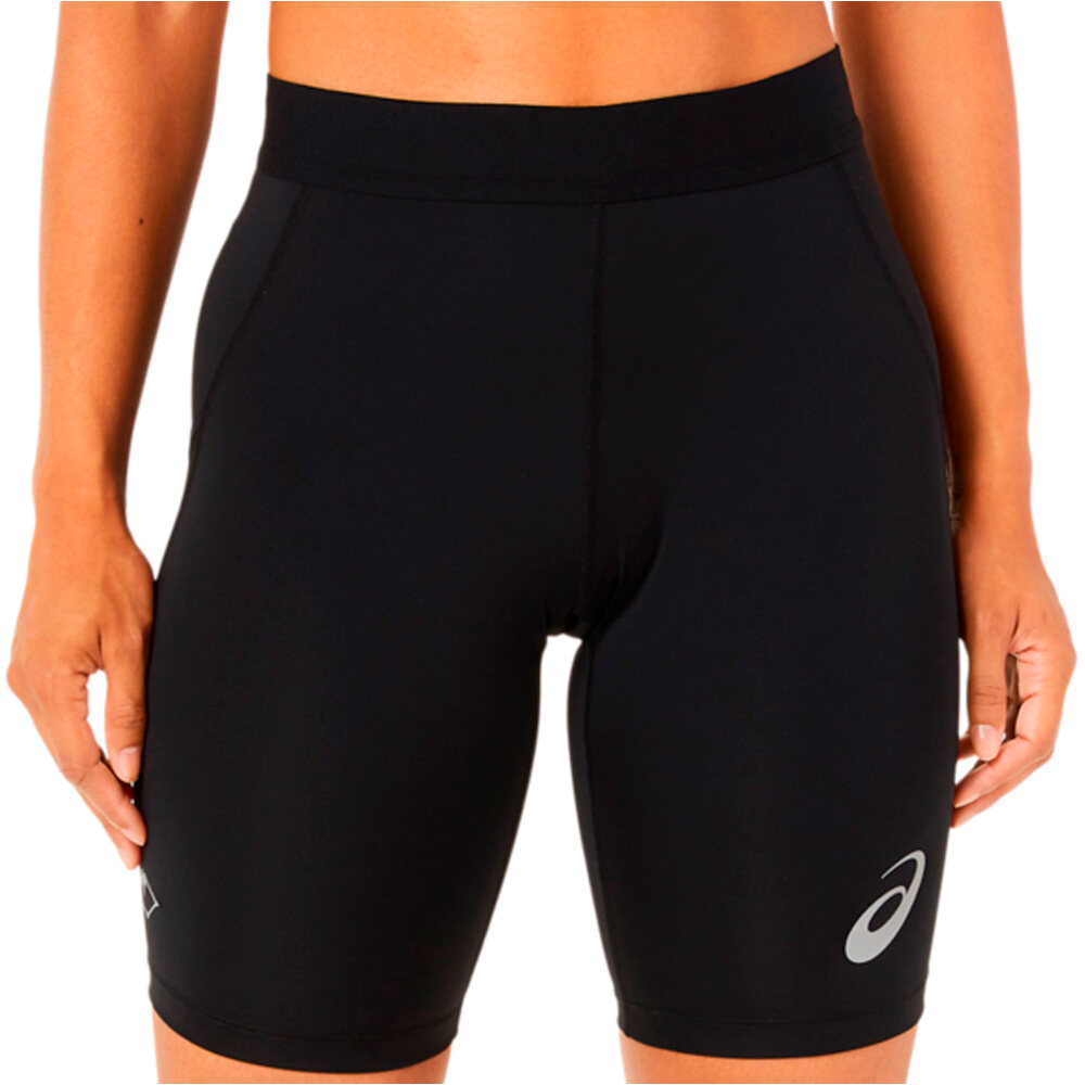 Asics mallas trail running cortas mujer Asics FUJITRAIL SPRINTER vista trasera Asics mallas trail running cortas mujer Asics FUJITRAIL SPRINTER vista trasera