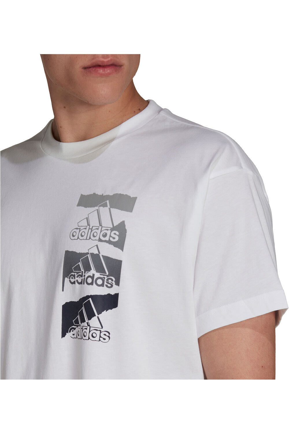 adidas camiseta manga corta hombre Adidas M BL Q2 T vista trasera adidas camiseta manga corta hombre Adidas M BL Q2 T vista trasera