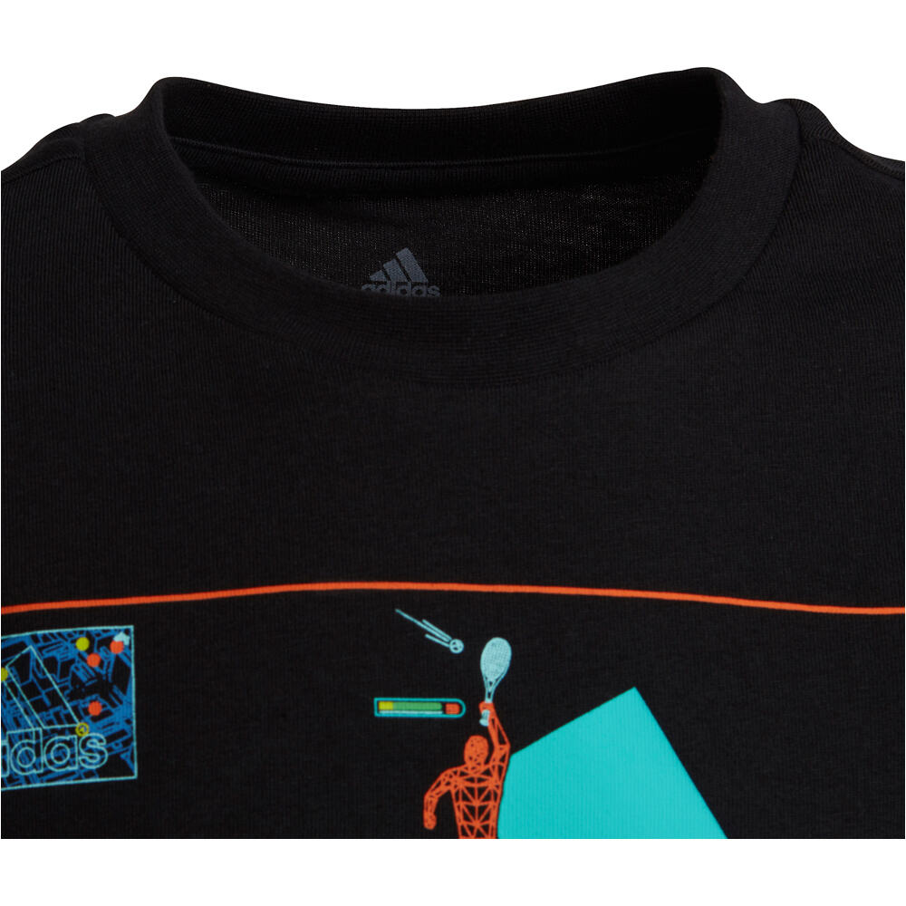 adidas camiseta manga corta niño Adidas B GMNG G T vista detalle adidas camiseta manga corta niño Adidas B GMNG G T vista detalle