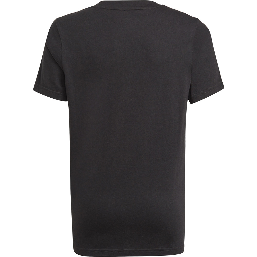 adidas camiseta manga corta niño Adidas B 3S T vista trasera adidas camiseta manga corta niño Adidas B 3S T vista trasera