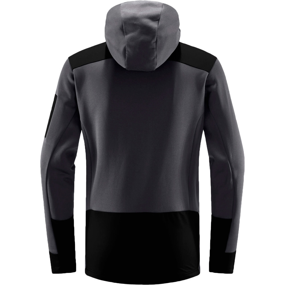 Haglofs forro polar hombre Haglofs Astral Hood Men vista trasera Haglofs forro polar hombre Haglofs Astral Hood Men vista trasera