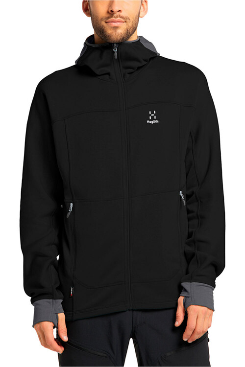 HAGLOFS BETULA HOOD MEN negro