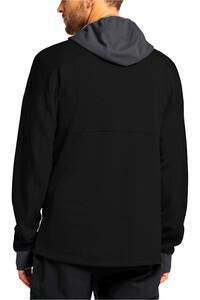 Haglofs forro polar hombre Haglofs Betula Hood Men vista trasera Haglofs forro polar hombre Haglofs Betula Hood Men vista trasera