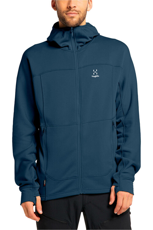 HAGLOFS BETULA HOOD MEN azul