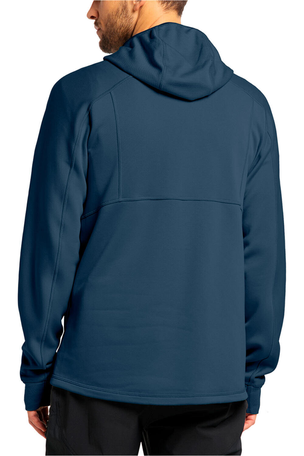 Haglofs forro polar hombre Haglofs Betula Hood Men vista trasera Haglofs forro polar hombre Haglofs Betula Hood Men vista trasera