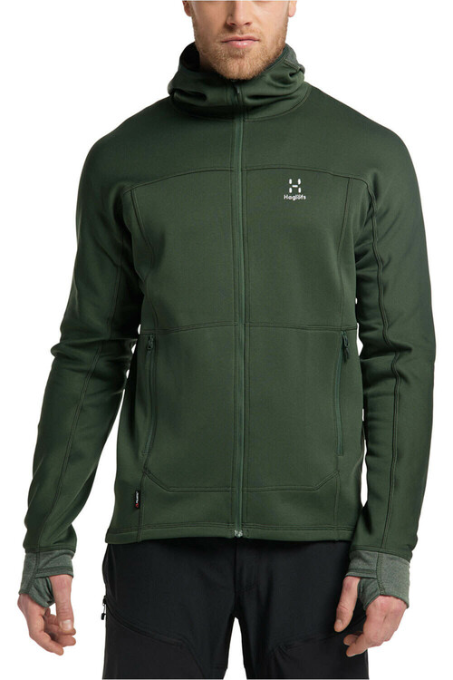HAGLOFS BETULA HOOD MEN VE verde