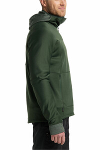 Haglofs forro polar hombre Haglofs Betula Hood Men VE vista detalle Haglofs forro polar hombre Haglofs Betula Hood Men VE vista detalle