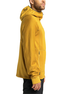 Haglofs forro polar hombre Haglofs Betula Hood Men vista detalle Haglofs forro polar hombre Haglofs Betula Hood Men vista detalle