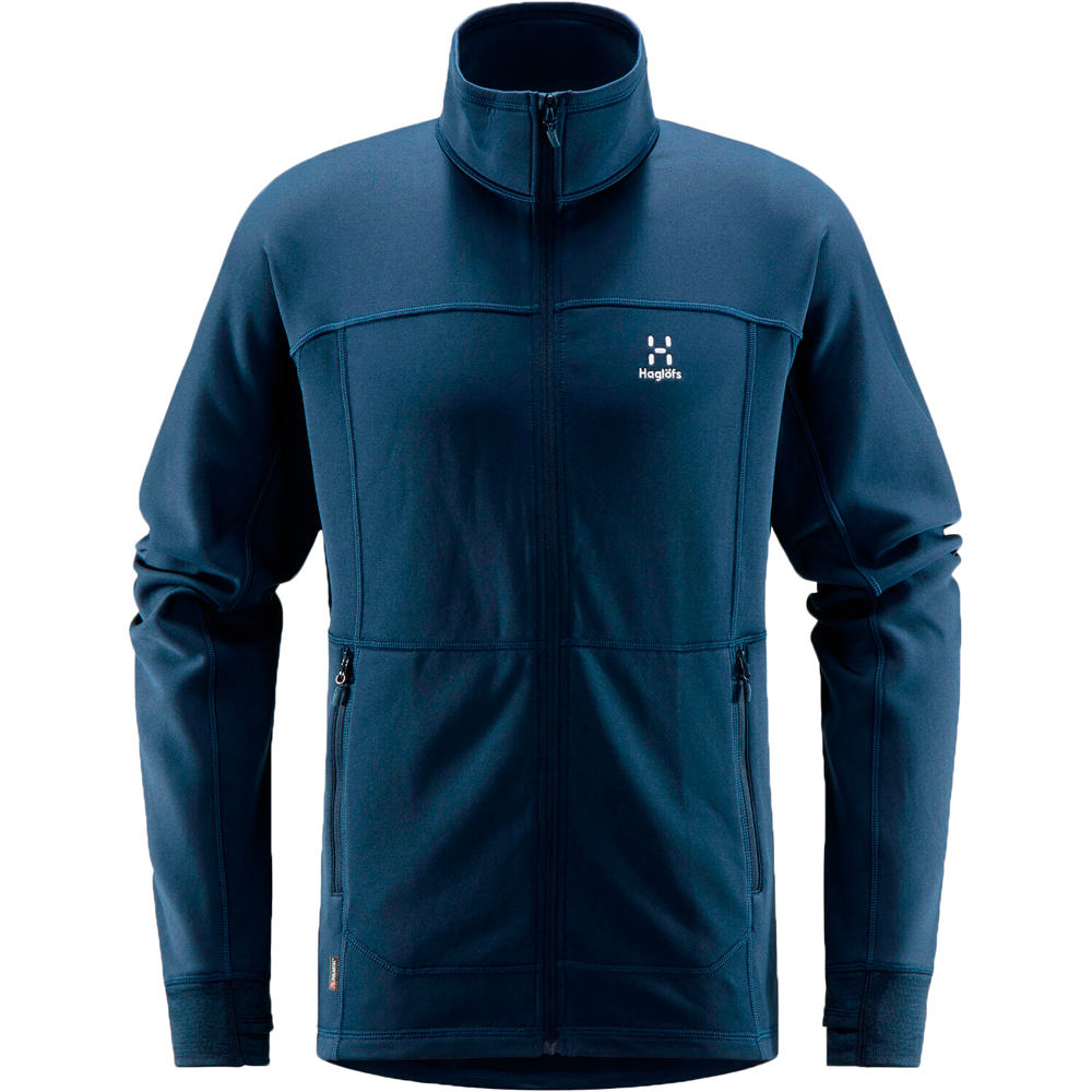 Haglofs forro polar hombre Haglofs Betula Jacket Men vista frontal Haglofs forro polar hombre Haglofs Betula Jacket Men vista frontal