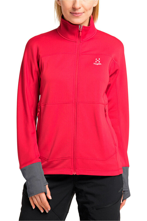 HAGLOFS BETULA JACKET WOMEN rojo