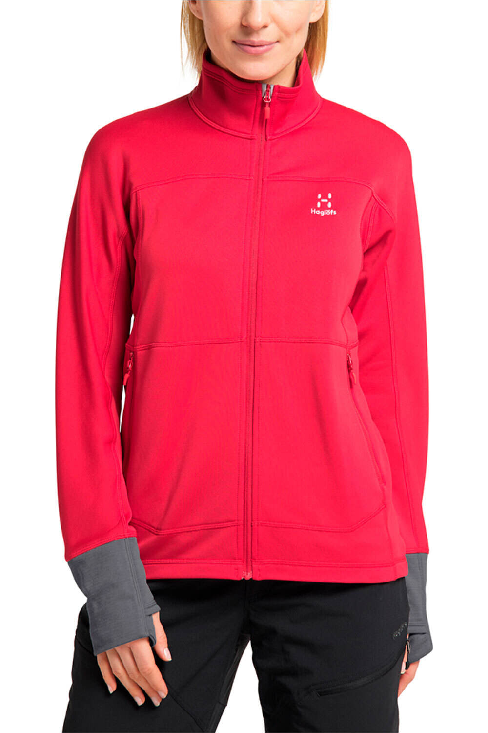 Haglofs forro polar mujer Haglofs Betula Jacket Women vista frontal Haglofs forro polar mujer Haglofs Betula Jacket Women vista frontal