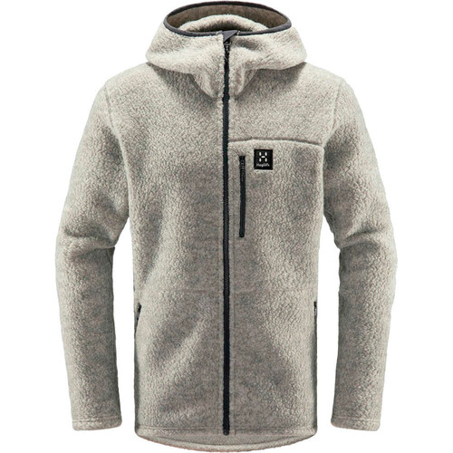 HAGLOFS PILE HOOD MEN gris