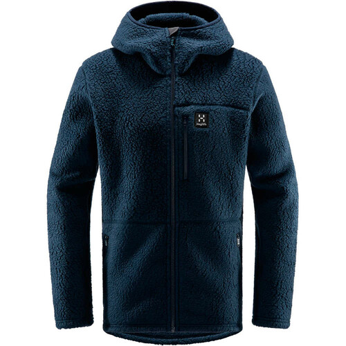 HAGLOFS PILE HOOD MEN azul