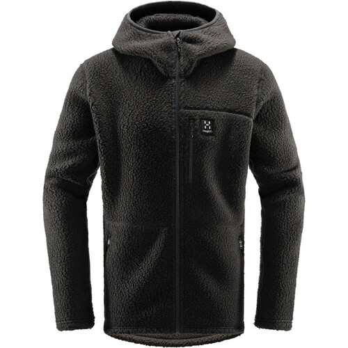 HAGLOFS PILE HOOD MEN negro