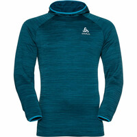 Odlo camiseta técnica manga larga hombre Odlo Hoody midlayer RUN EASY WARM vista frontal Odlo camiseta técnica manga larga hombre Odlo Hoody midlayer RUN EASY WARM vista frontal