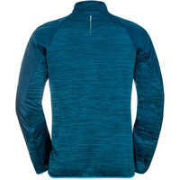 Odlo CHAQUETA RUNNING HOMBRE Odlo Jacket RUN EASY WARM HYBRID vista trasera Odlo CHAQUETA RUNNING HOMBRE Odlo Jacket RUN EASY WARM HYBRID vista trasera