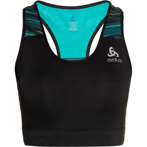 ODLO BRALETTE ESSENTIAL PRINT negro