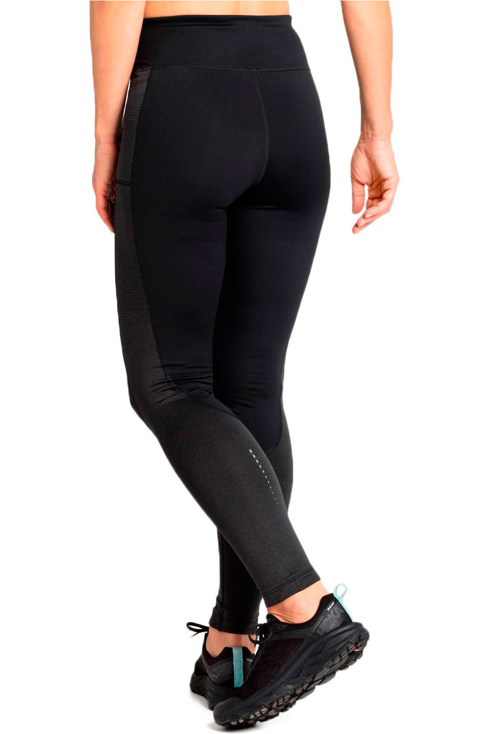 Odlo malla larga running mujer TIGHTS RUN EASY WARM vista trasera Odlo malla larga running mujer TIGHTS RUN EASY WARM vista trasera