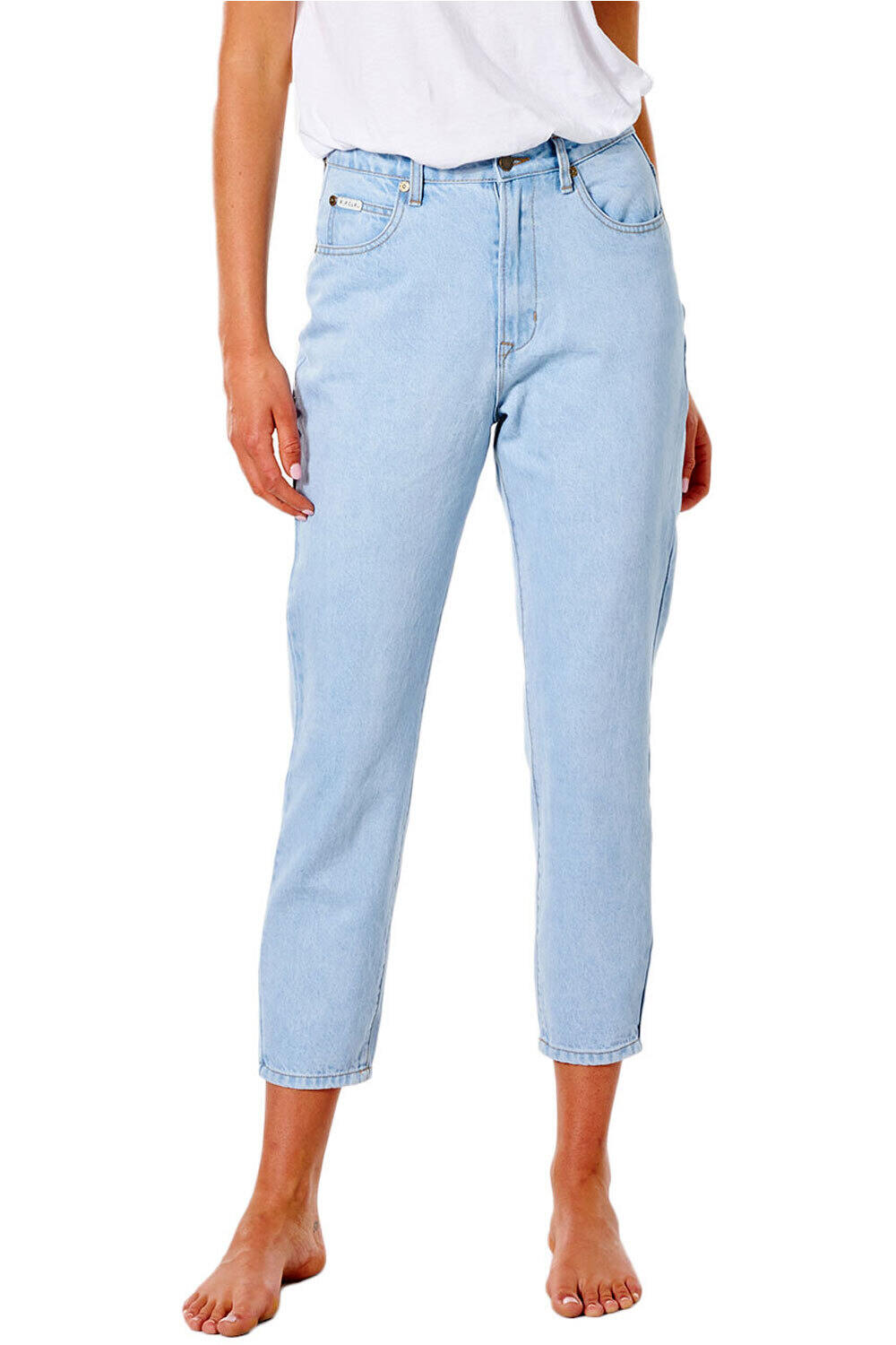 Rip Curl pantalón mujer Rip Curl BREAKER STRAIGHT LEG vista trasera Rip Curl pantalón mujer Rip Curl BREAKER STRAIGHT LEG vista trasera